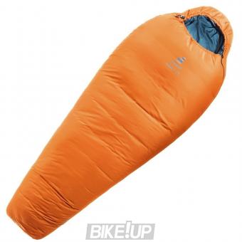 DEUTER Sleeping bag Orbit -5° SL Right Mandarine Slateblue