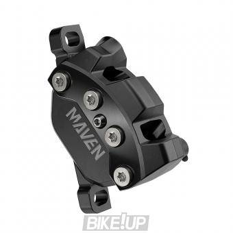 SRAM Maven Brake Caliper Silver 4-Piston A1 Black 11.5018.056.026