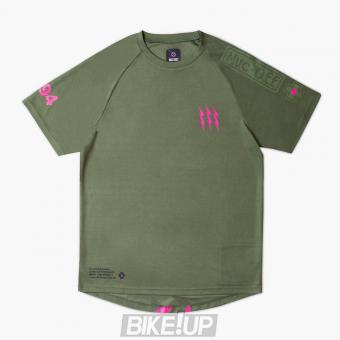MUC-OFF RIDERS Short Sleeve Jersey Green