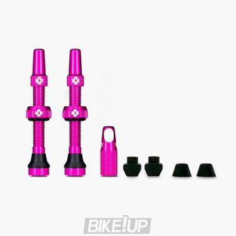 MUC-OFF Tubeless Valve 60mm Pink