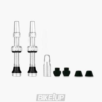 MUC-OFF Tubeless Valve 60mm Silver