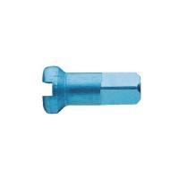 DT SWISS Standard Aluminium Spokes Nipples 2.0/12mm 100pc Turquoise N0AA20120T0100