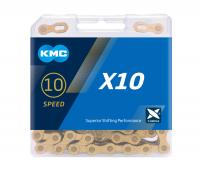 KMC X10 GOLD Circuit 10 speeds with lock 114 units