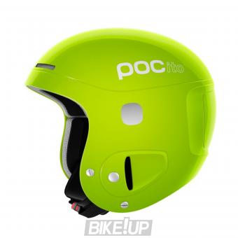 POCito Ski Helmet Skull Fluorescent Yellow Green