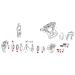 SRAM Caliper Piston Service Kit for RED AXS E1 Disc Brake 11.5018.065.003
