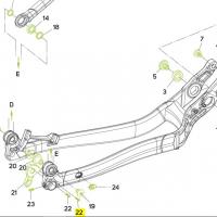 MERIDA Special Bolt M3*P0.5*10L 2300009458