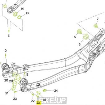 MERIDA Special Bolt M3*P0.5*10L 2300009458