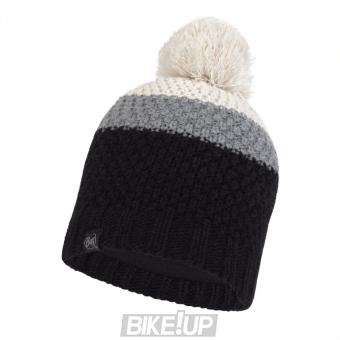 BUFF Kids KNITTED & FLEECE HAT NOEL Black