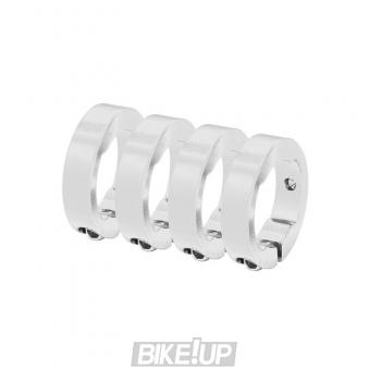 HQBC locks on the steering handle 4 pcs White